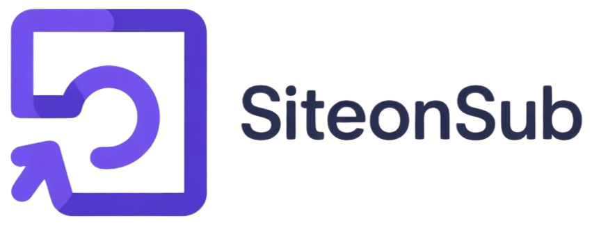 SiteOnSub Logo